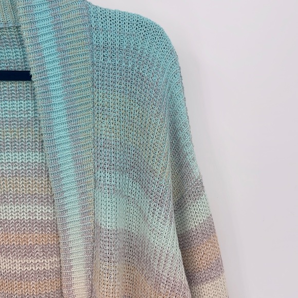 (#42) ANTHROPOLOGIE Pilcro Space Dyed Oversized Cardigan - Picture 5 of 6